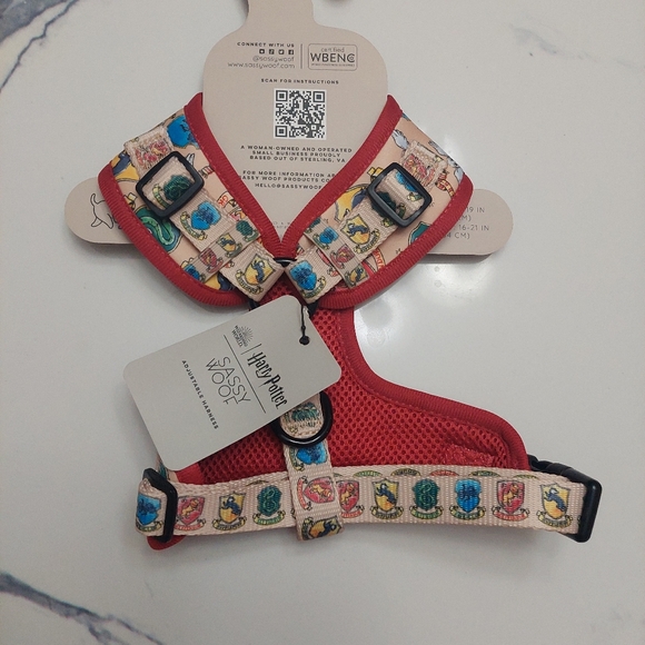 Sassy Woof, Harry Potter, small harness - Picture 5 of 7